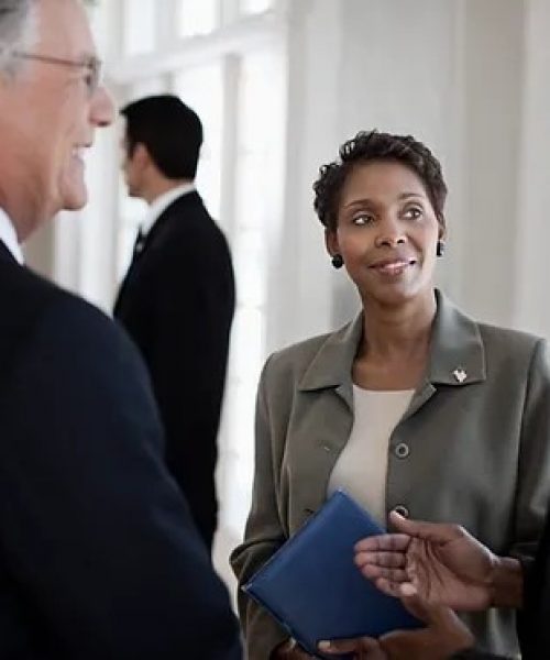 Business People Talking